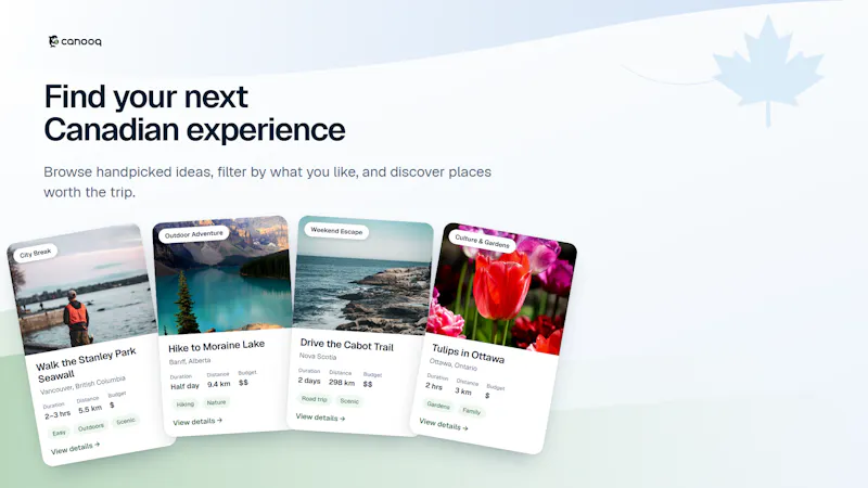 Canooq.ca screenshot 7