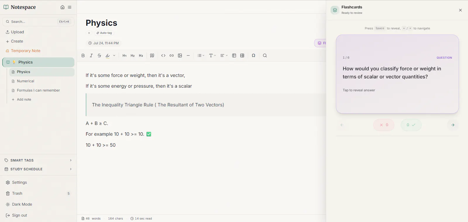 Notespace screenshot 5