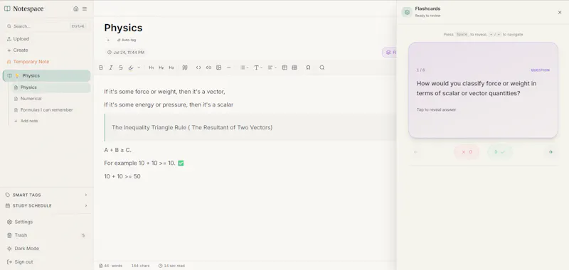 Notespace screenshot 5