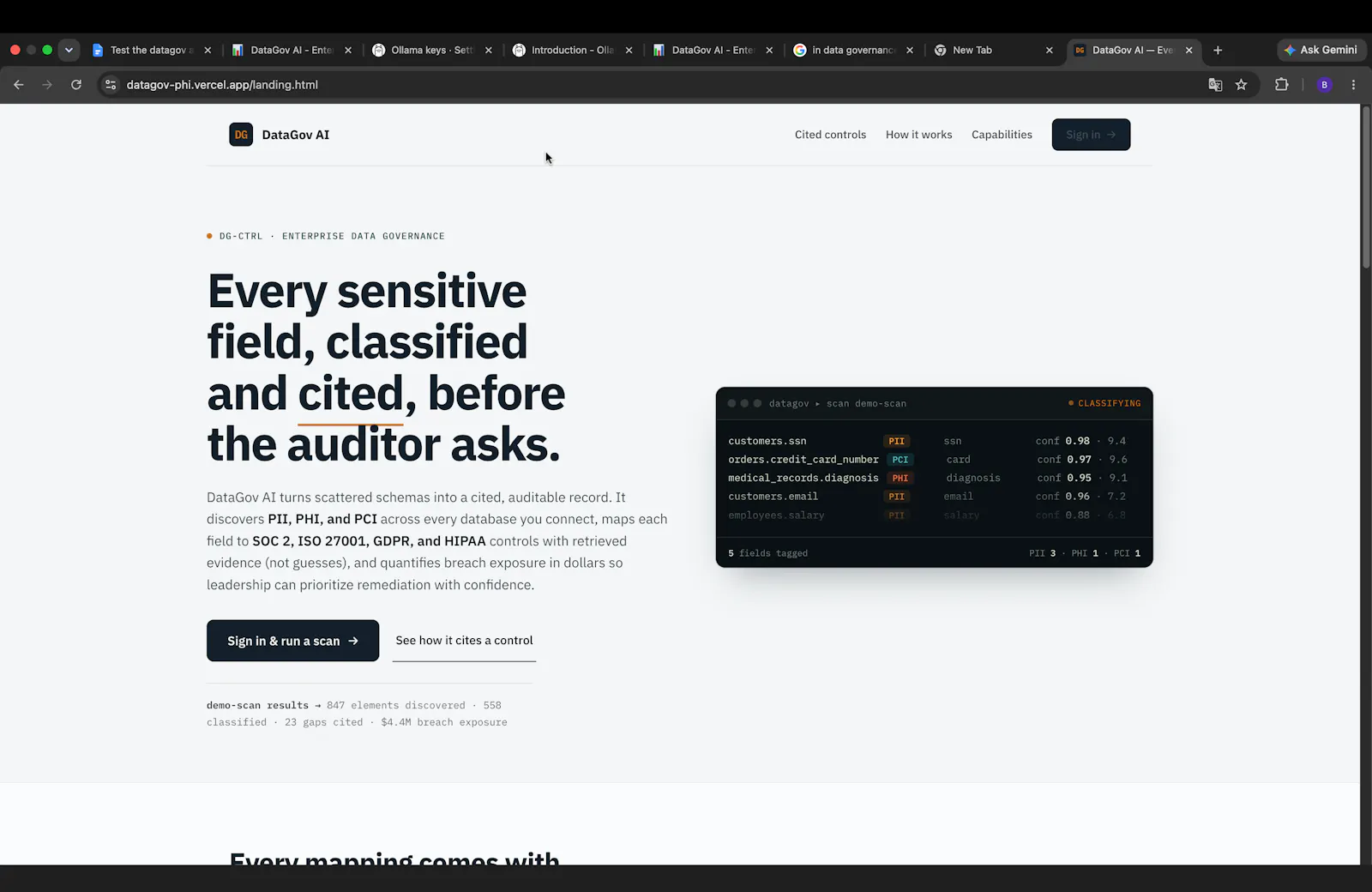 DataGov AI screenshot 1