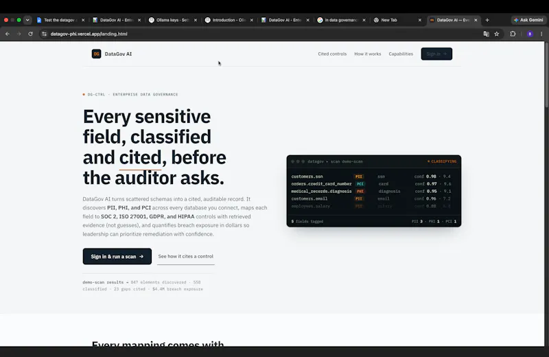 DataGov AI screenshot 1
