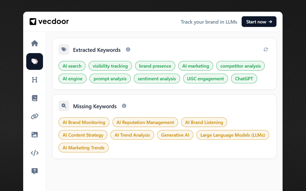 Free SEO + GEO Analysis Extension - Screenshot 2 showing product features and functionality