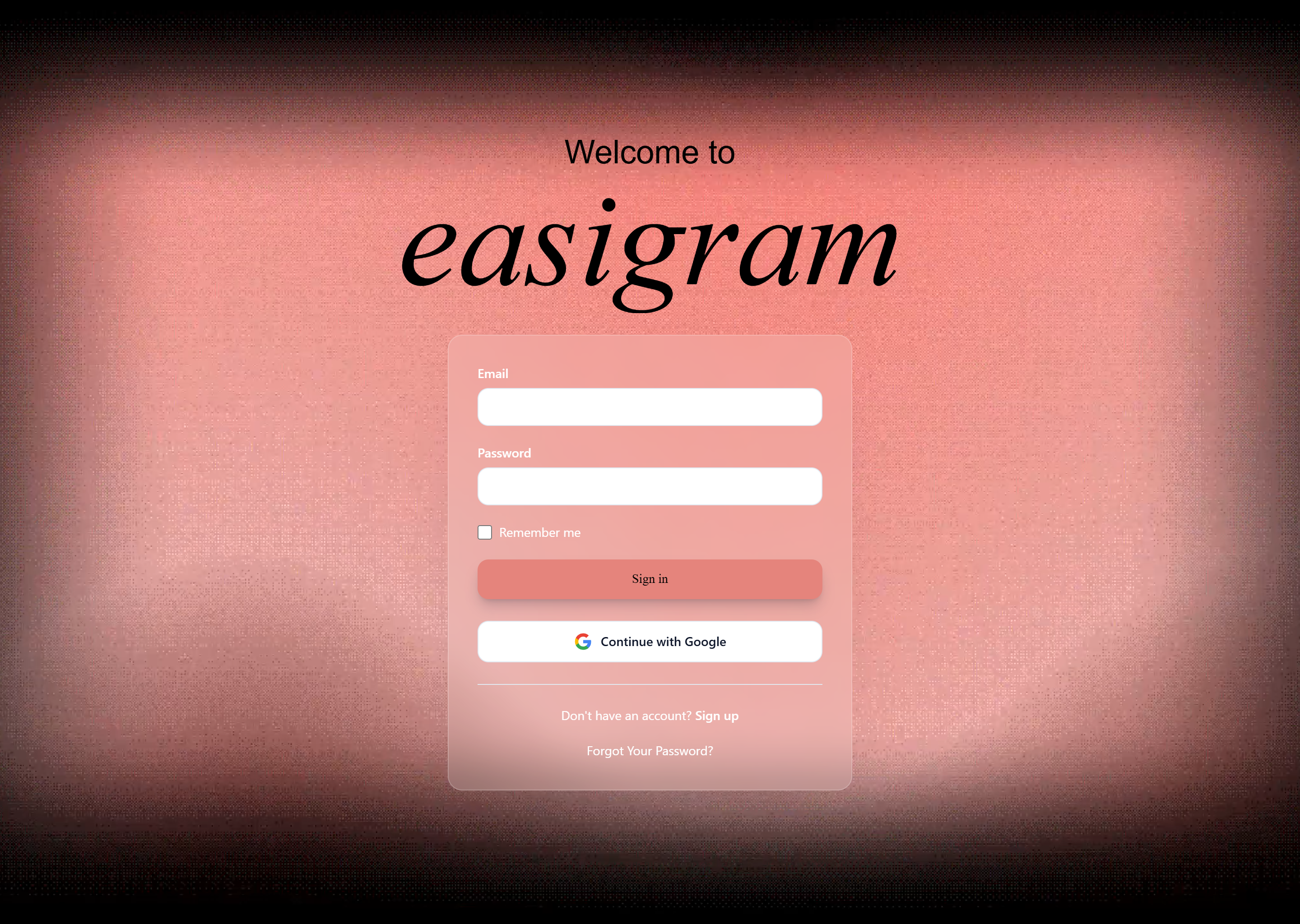 Easigram - Main product screenshot demonstrating key features and user interface