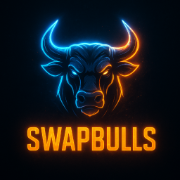 SwapBulls - Product Hunt launch logo and brand identity