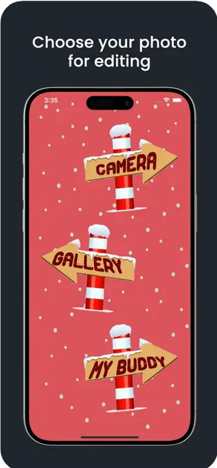 L'editore fotografico di Babbo Natale media 4