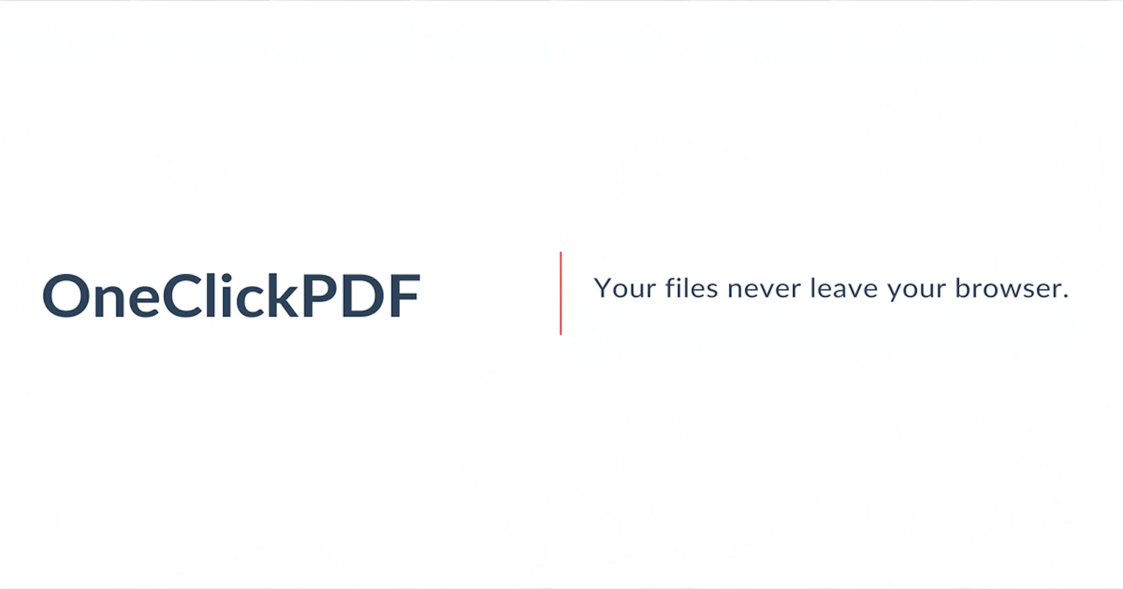 OneClickPDF screenshot 1