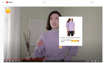 Clickit - Shop on Youtube with 1 Click gallery image