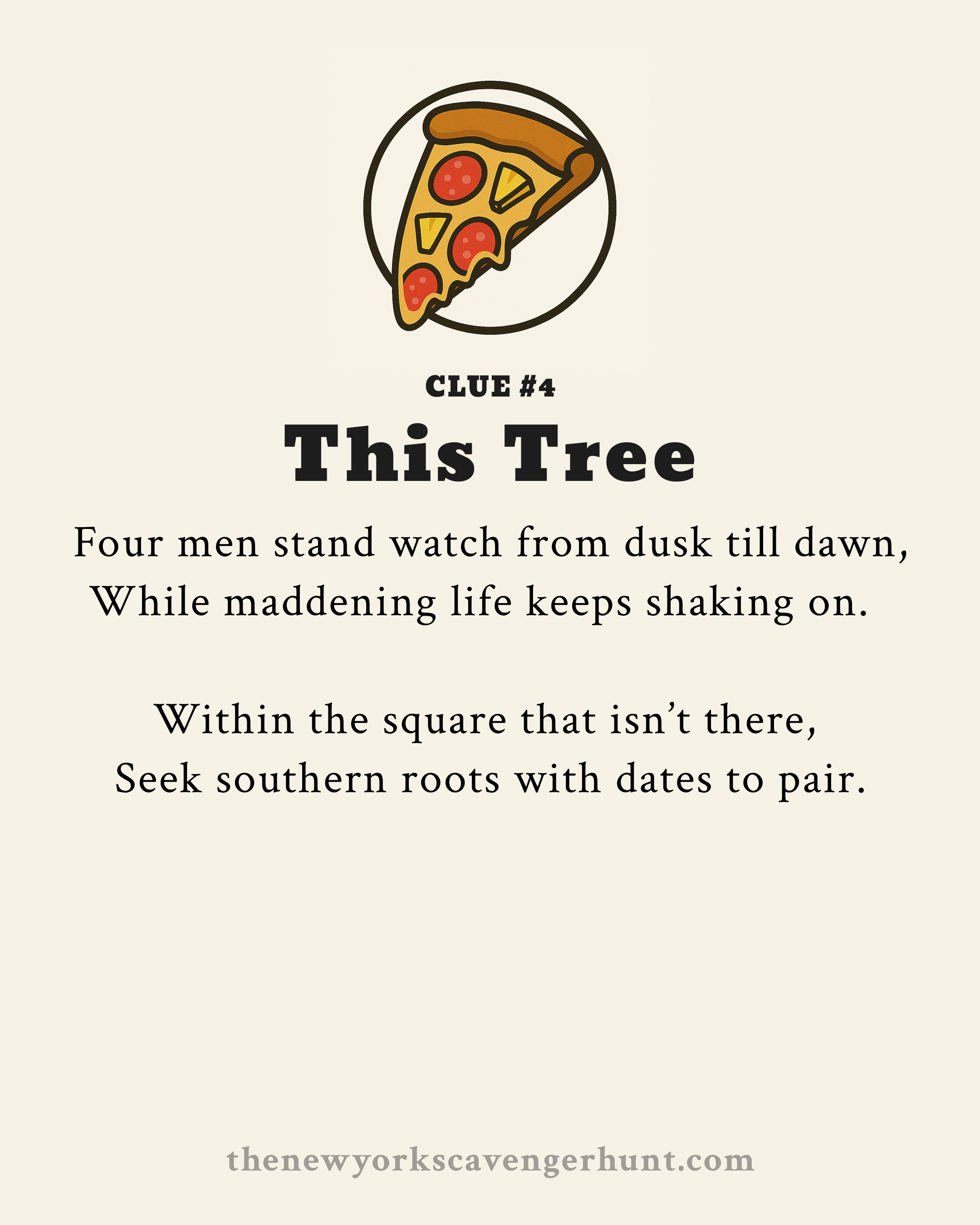 The New York Scavenger Hunt - Screenshot 3 showing product features and functionality