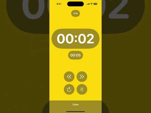 startuptile Round-The most colorful interval timer