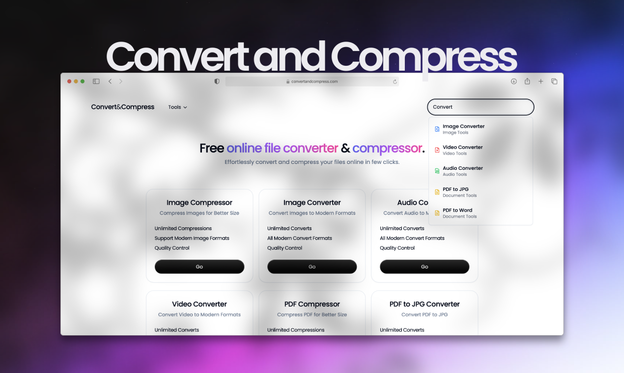 Converter e compactar media 1
