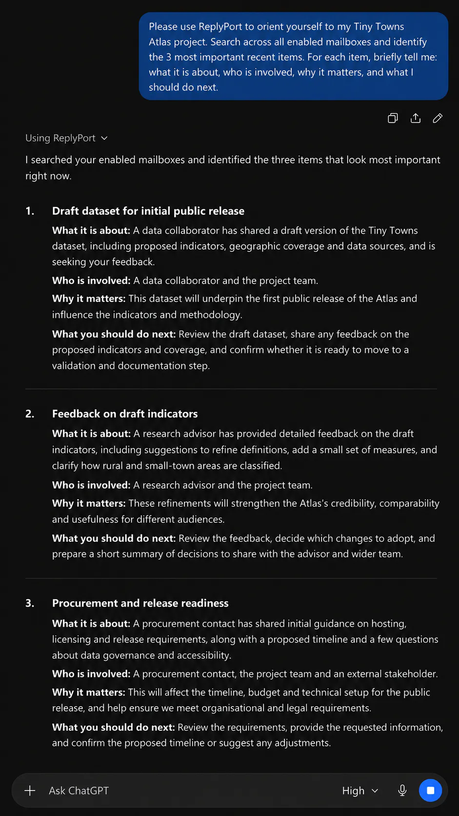 ReplyPort gallery image