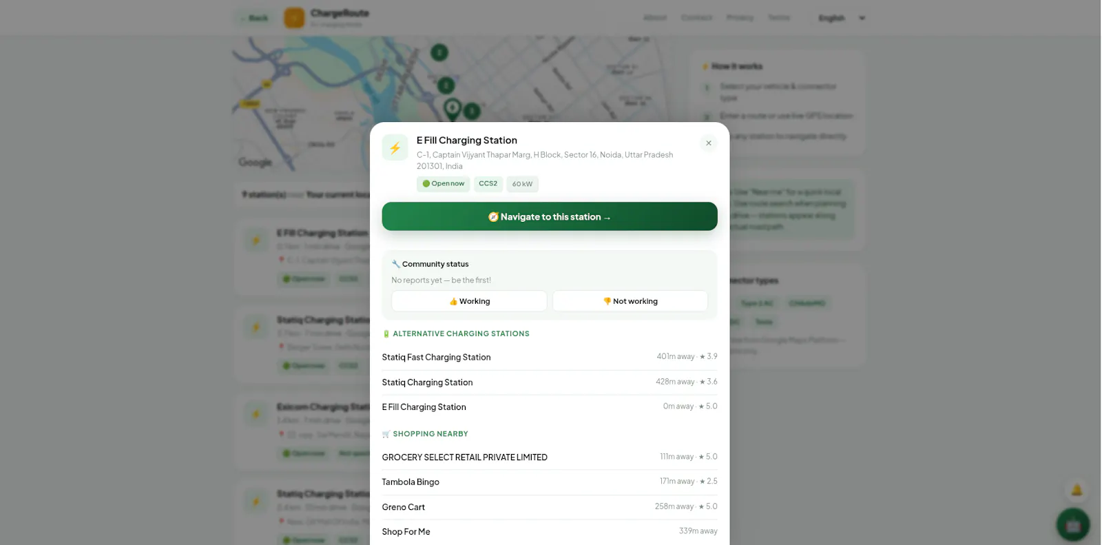 ChargeRoute screenshot 4