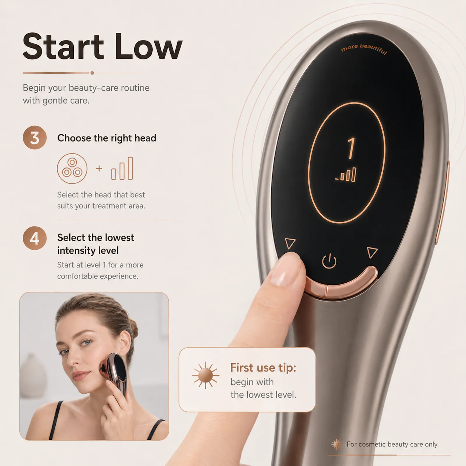Home-Use Ultrasonic Beauty Device screenshot 5