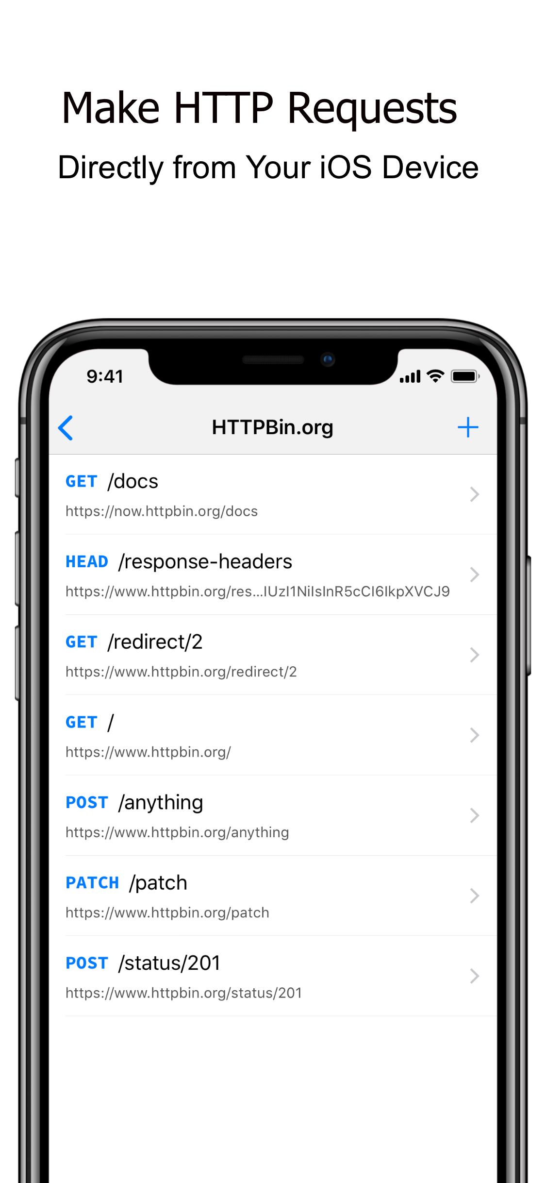 Rest – HTTP API Client for iOS gallery image