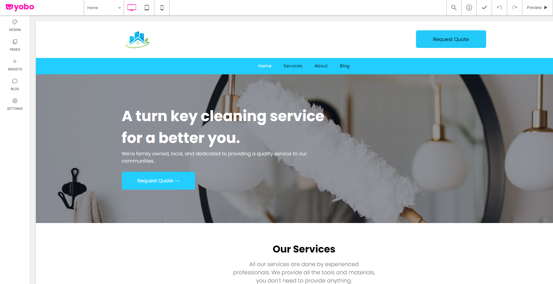Trabajo - Plataforma de comercio electrónico para empresas de servicios. media 4