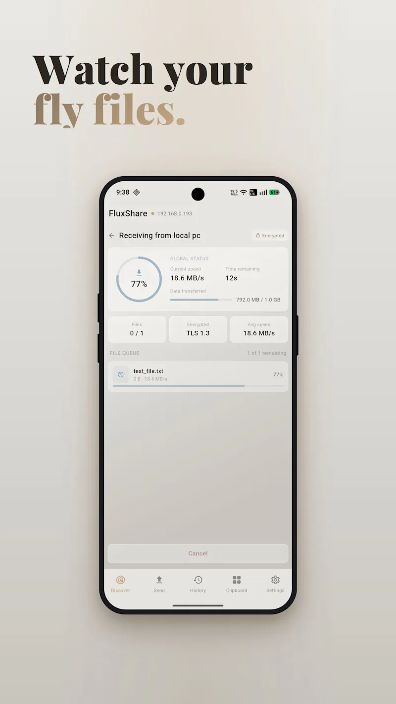FluxShare: Local File Transfer screenshot 5