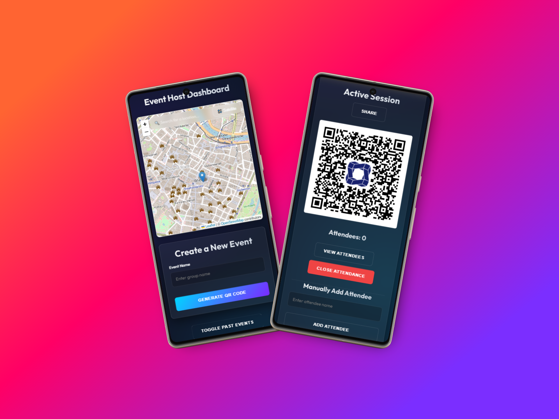 Mark Me Present - Main product screenshot demonstrating key features and user interface