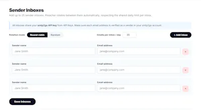 Conciei's Preacher - AI Powered Mailer gallery image