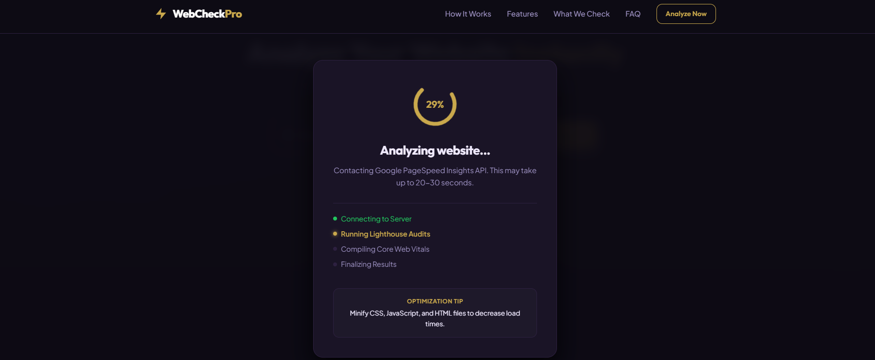 WebCheck Pro gallery image