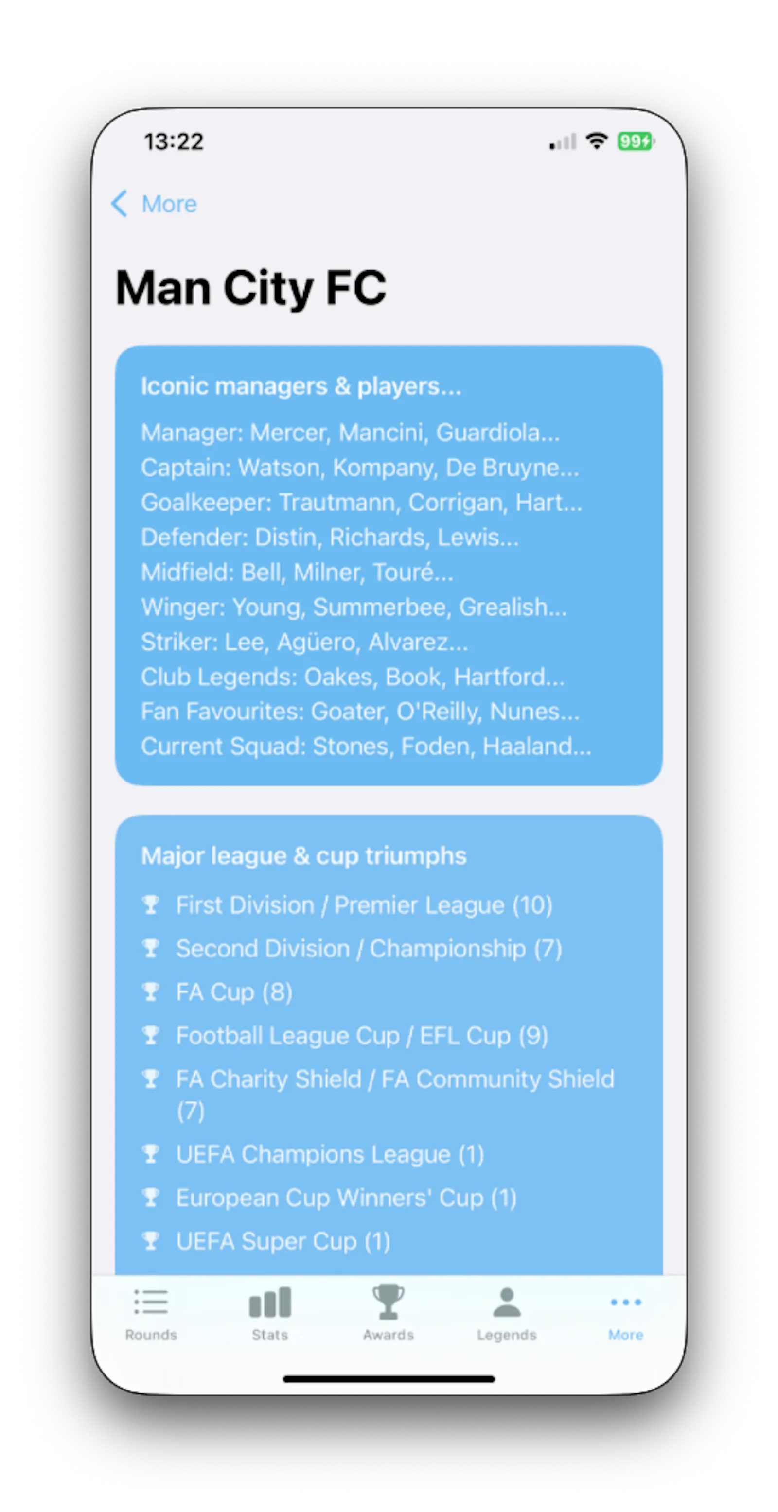 Football Quiz Soccer Legends screenshot 2