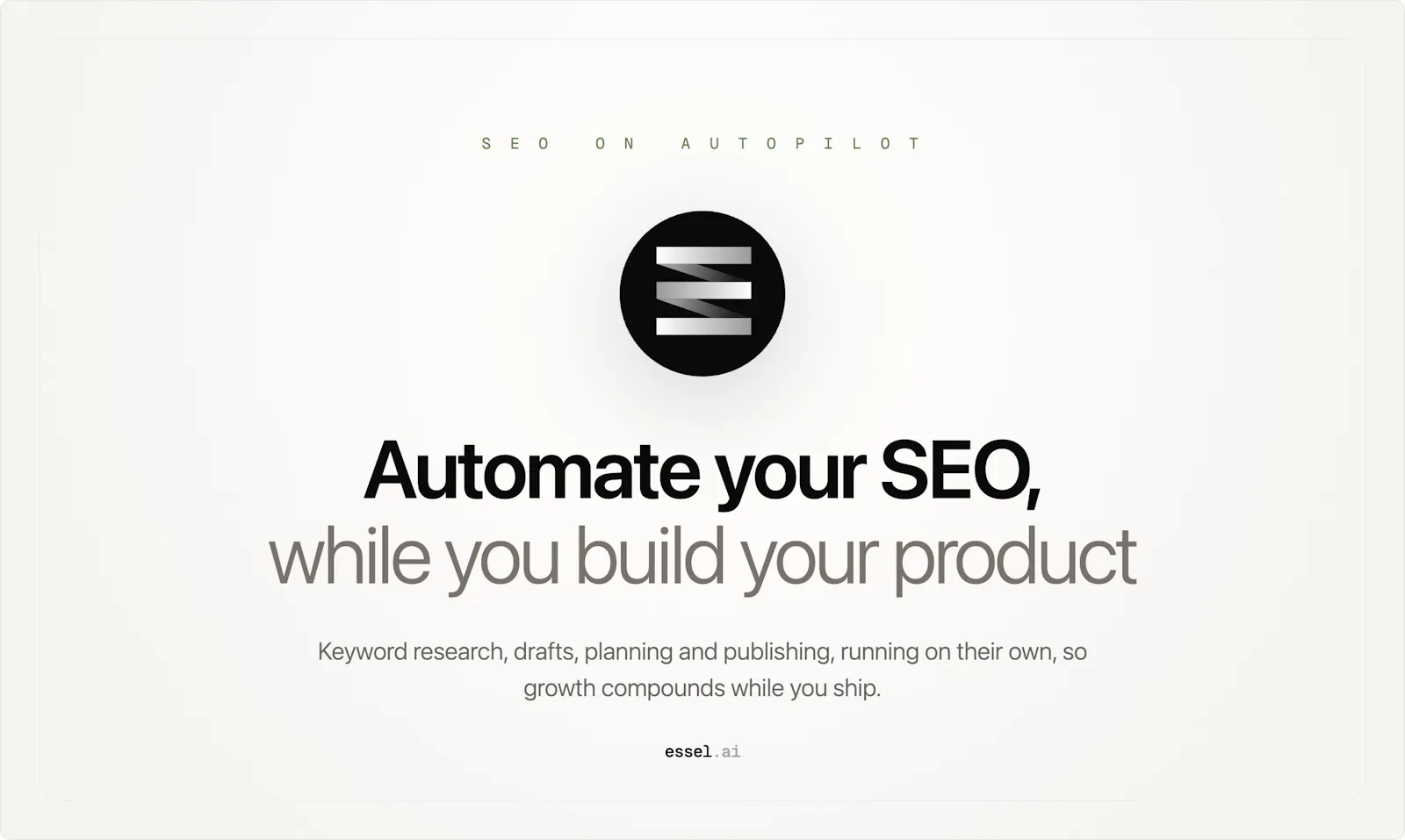 Essel screenshot 1
