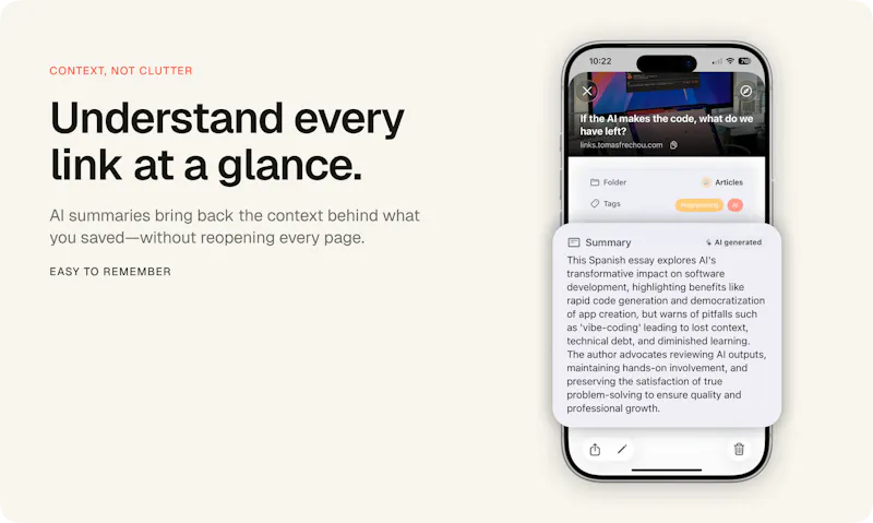 Leaf Bookmarks screenshot 4