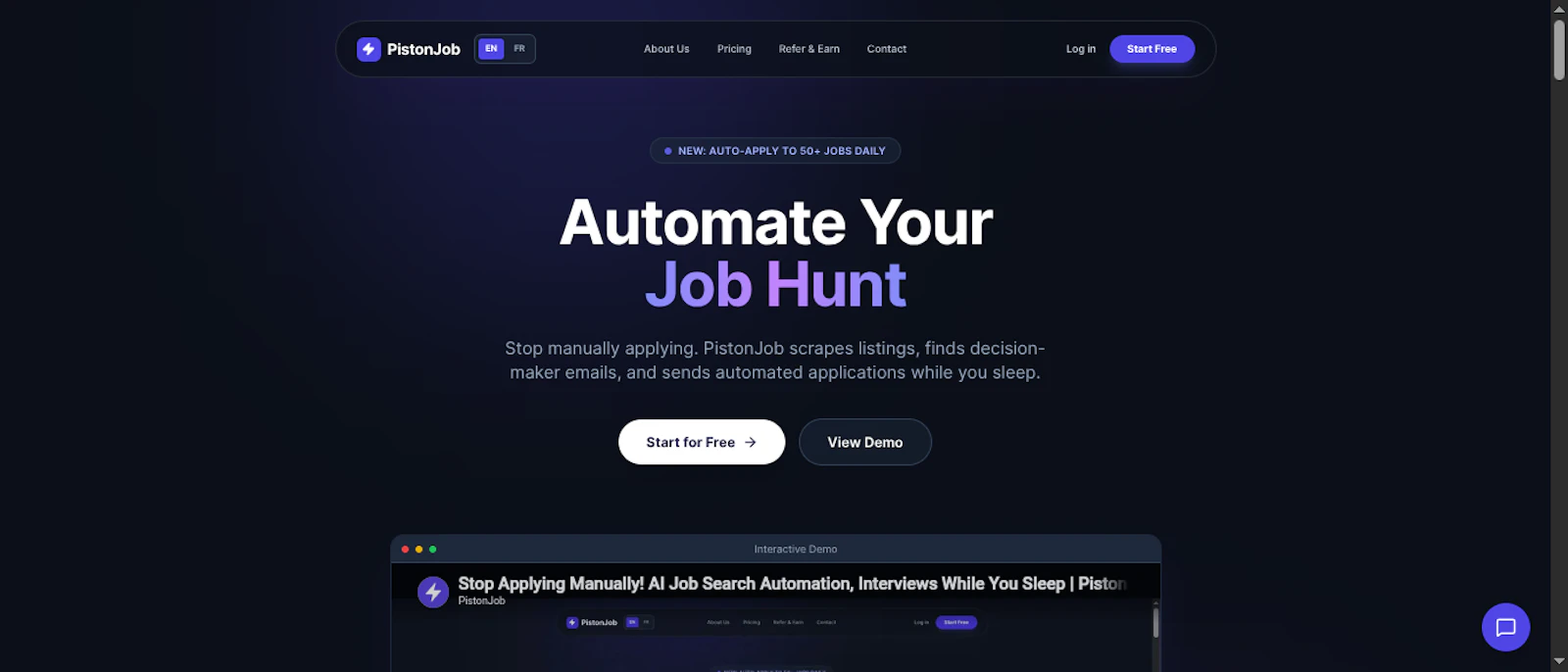 PistonJob screenshot 2