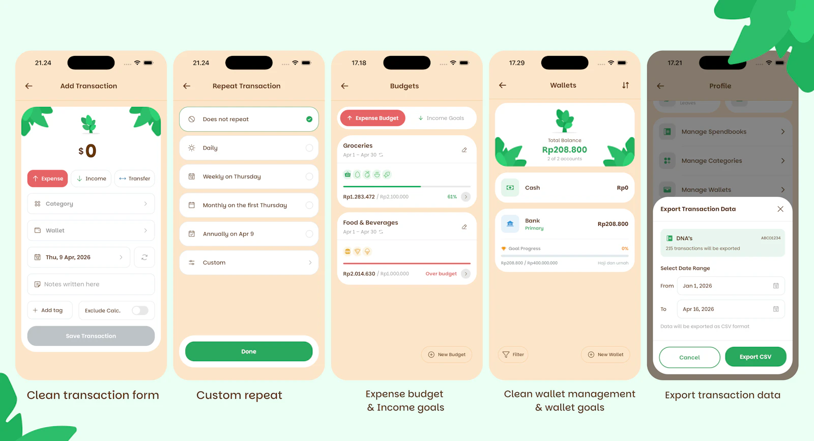Spended - Money habit tracker screenshot 2