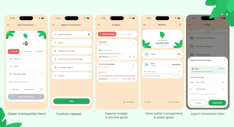 Spended - Money habit tracker screenshot 2