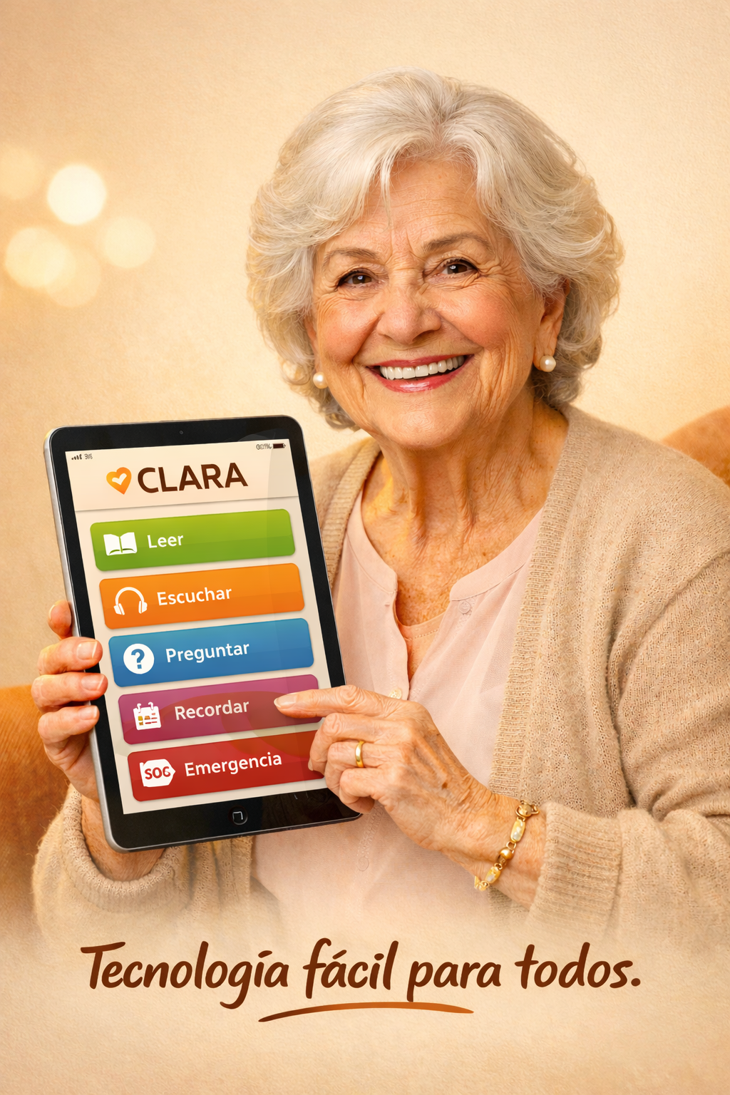 CLARA · Acompañamiento Real.  - Screenshot 2 showing product features and functionality