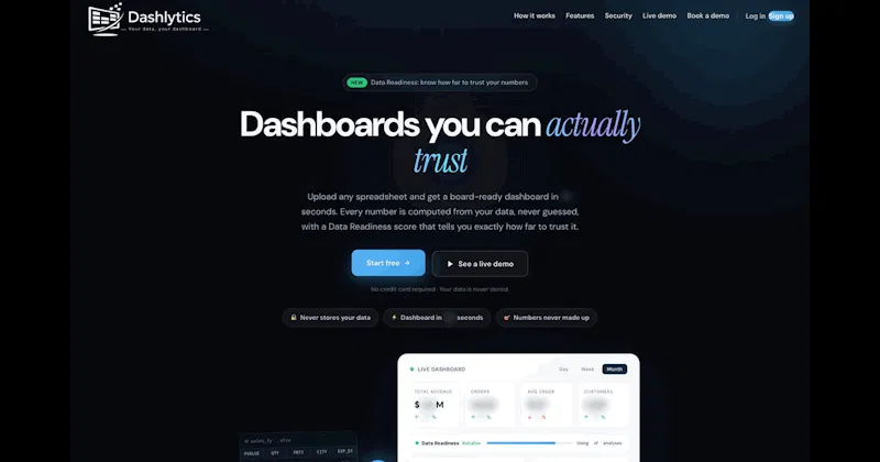 Dashlytics screenshot 2