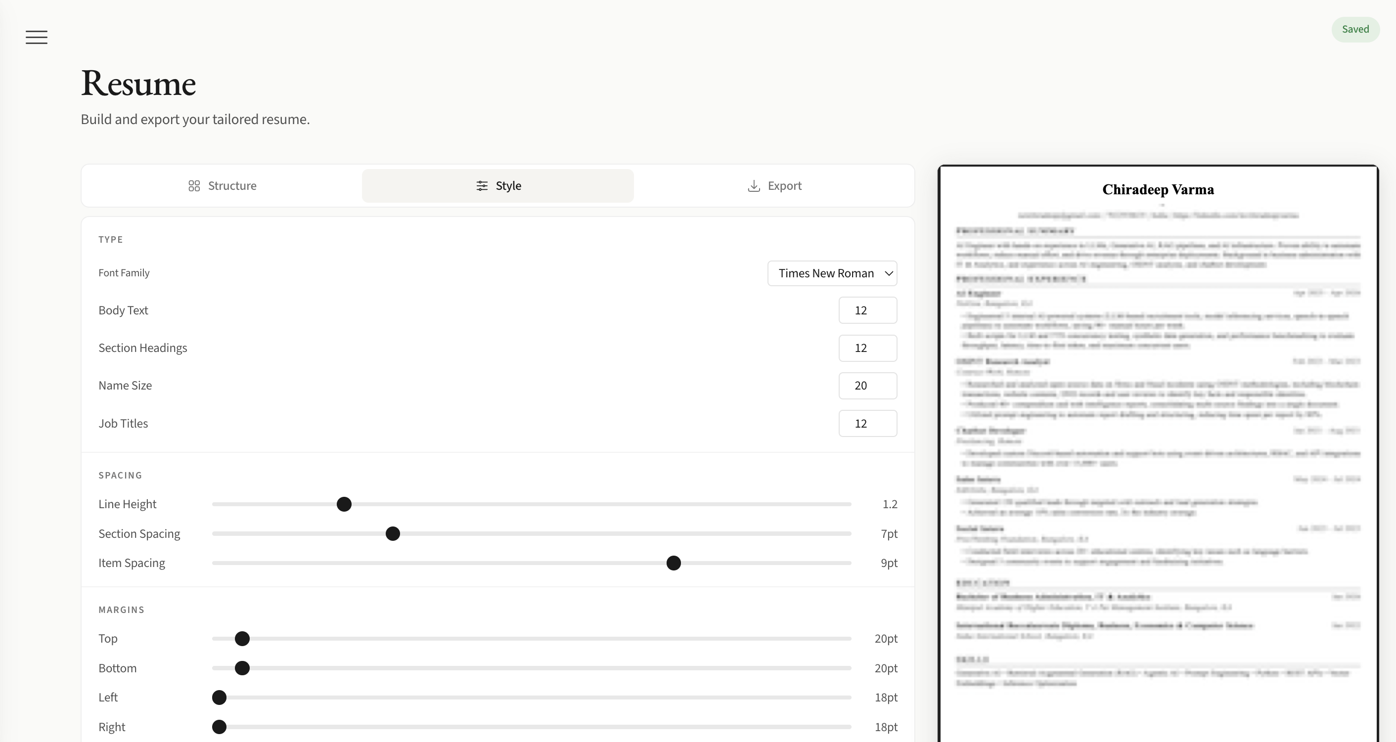Rezume gallery image