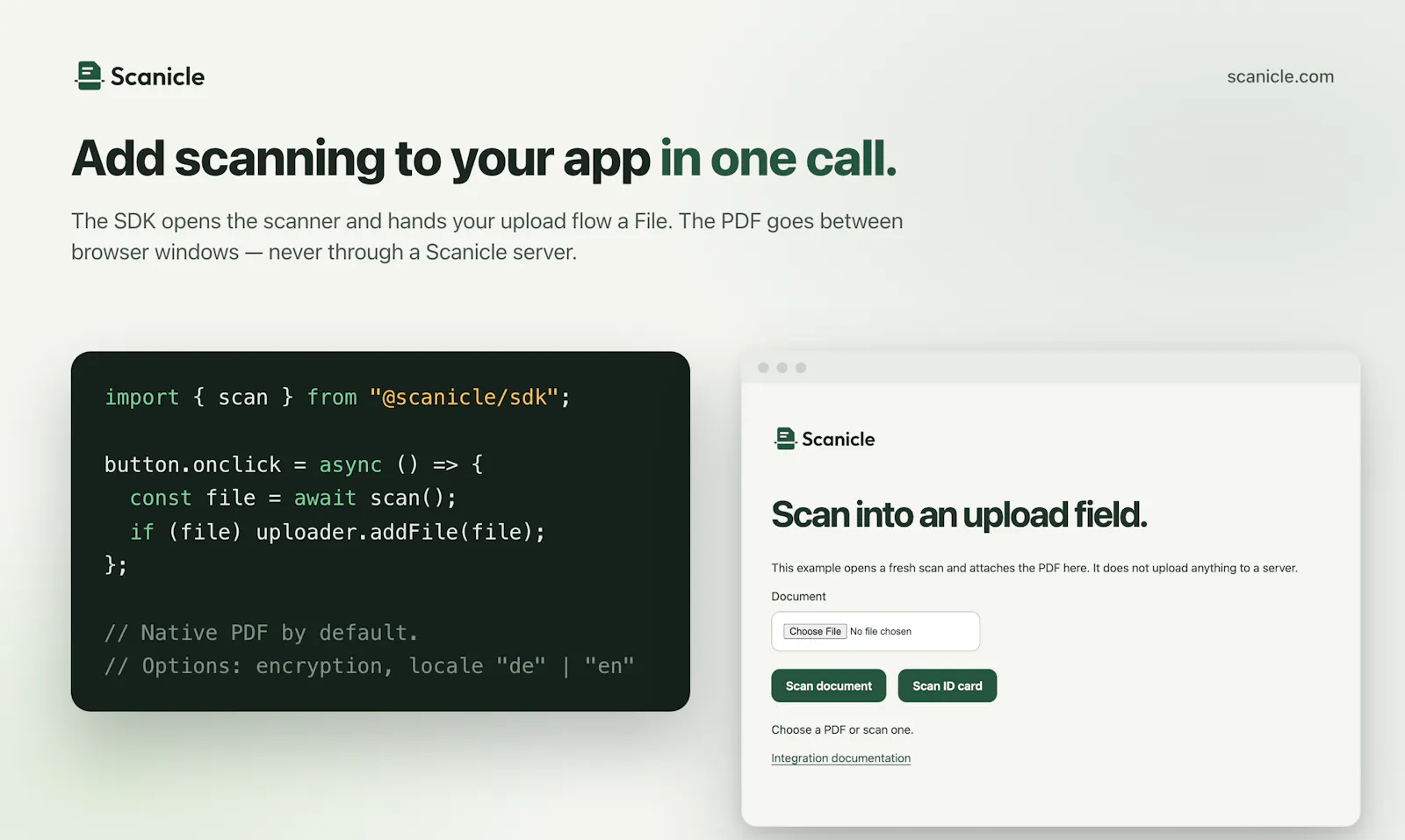 Scanicle screenshot 5