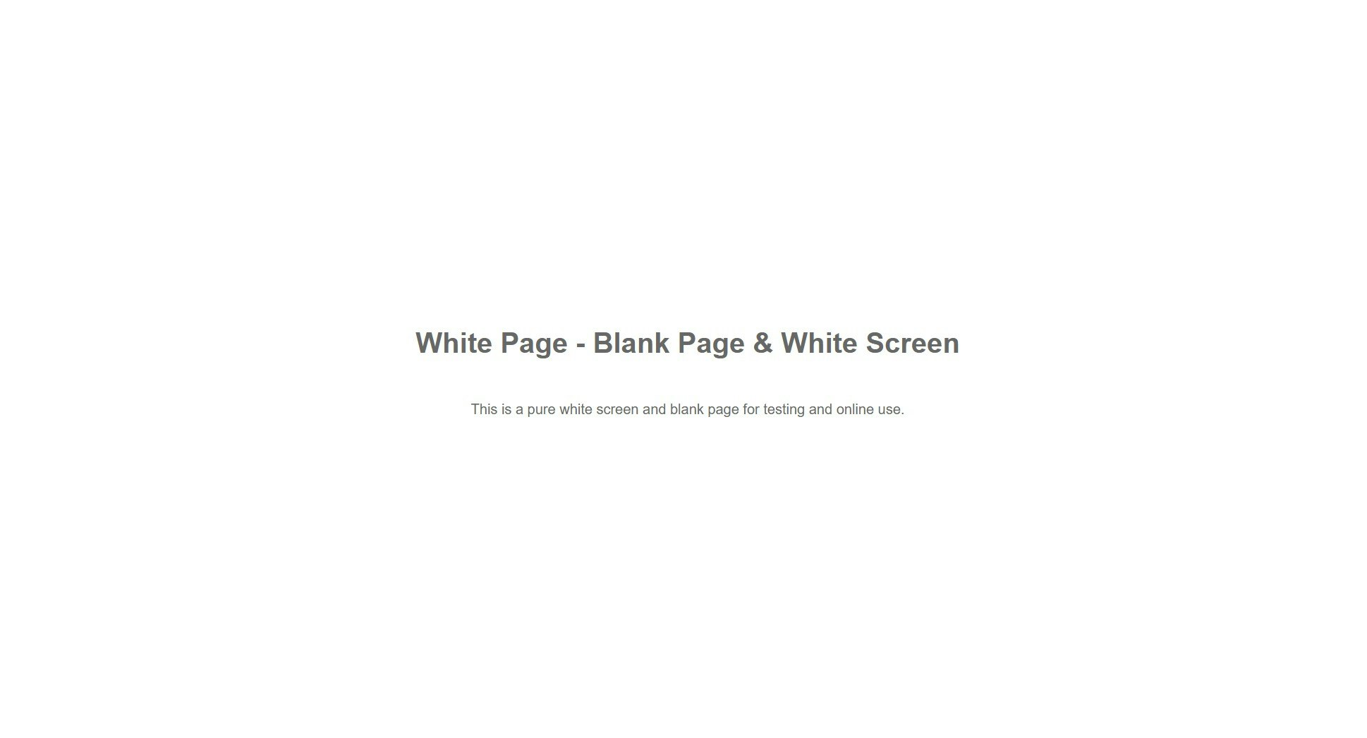 Média Page blanche - Page vierge et écran blanc en ligne 1