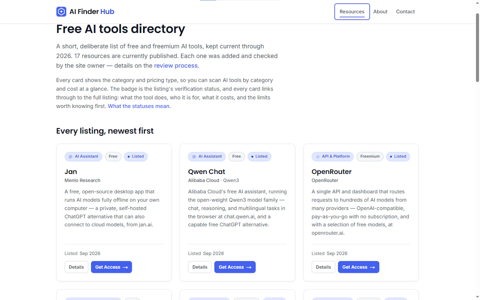 Ai Finder Hub  screenshot 2