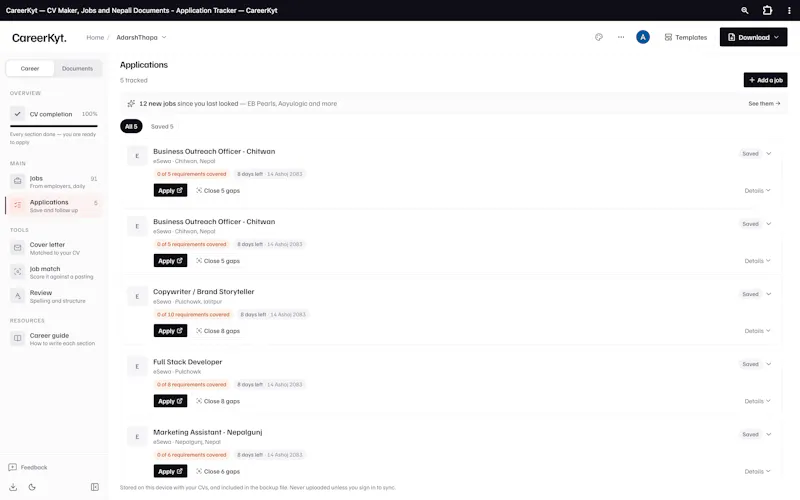 CareerKyt screenshot 4