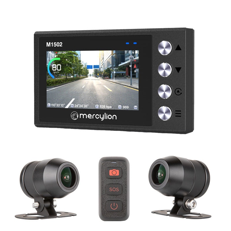 Mercylion M1502 Dash Cam Motorcycle 