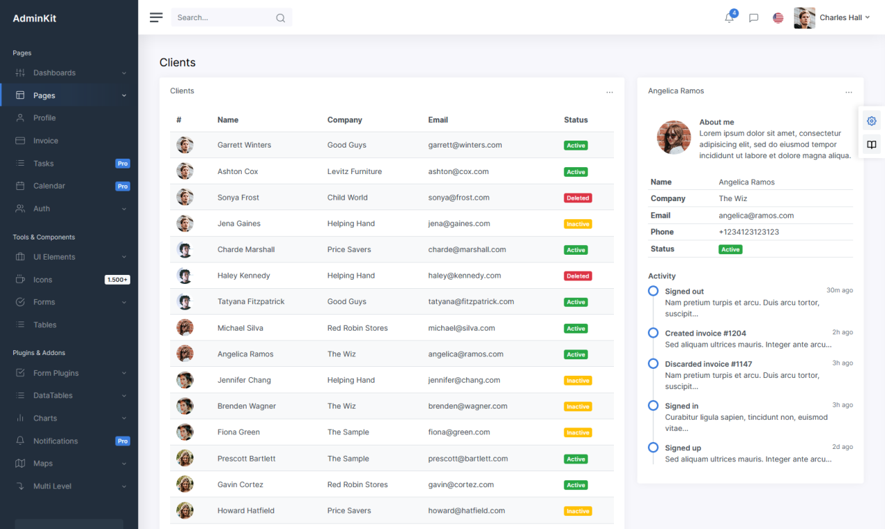AdminKit gallery image