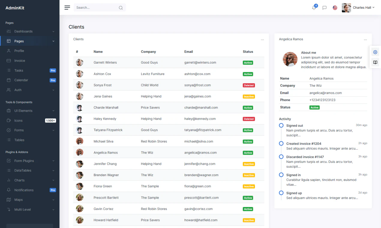 AdminKit - Product Information, Latest Updates, and Reviews 2023 | Product  Hunt