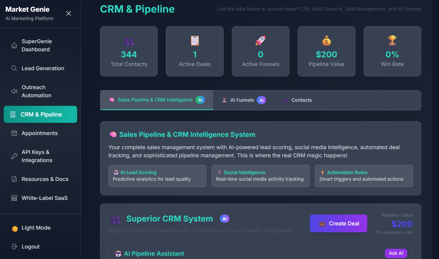 Market Genie: Your AI Marketing Co-Pilot gallery image