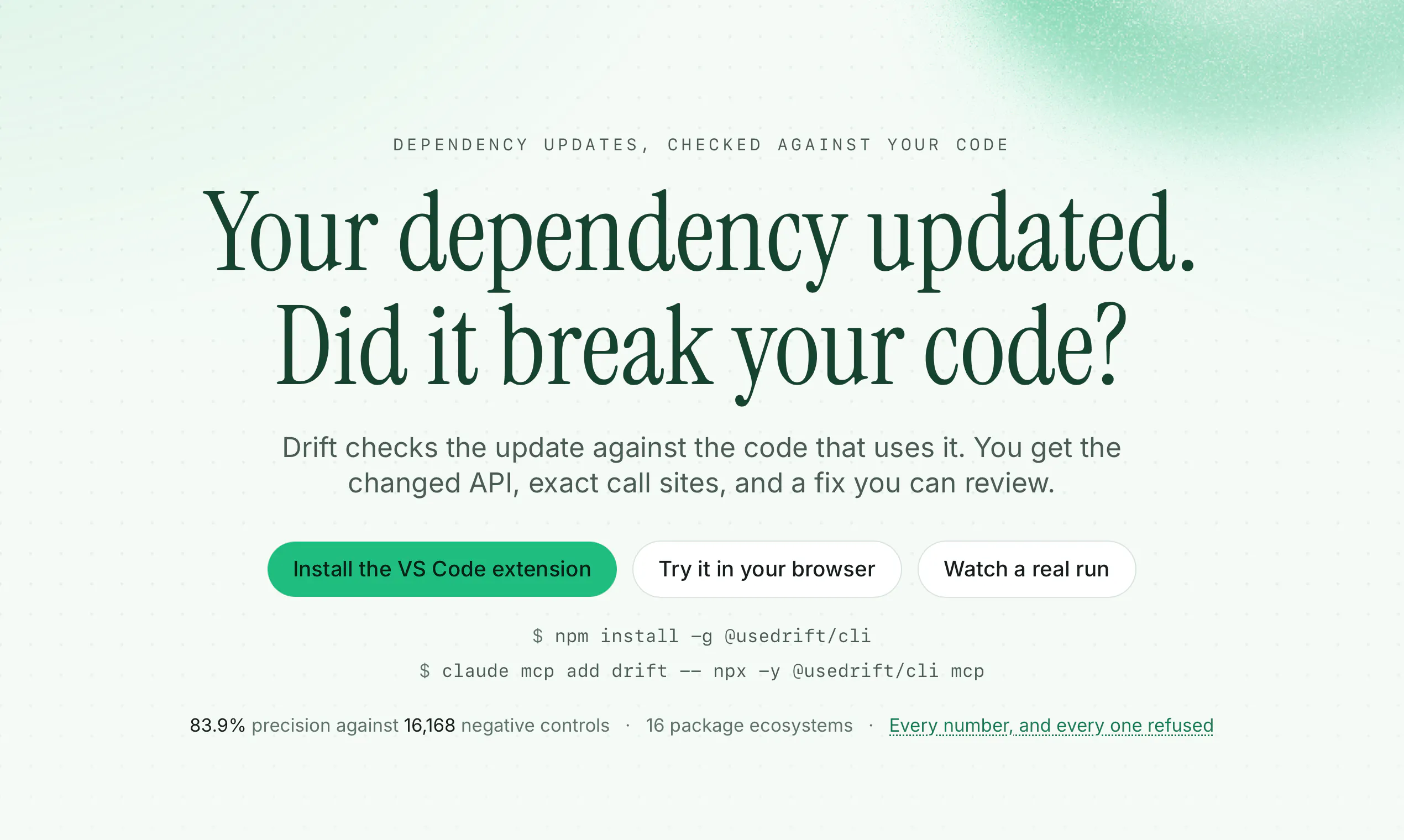 Drift — Dependency Upgrades gallery image