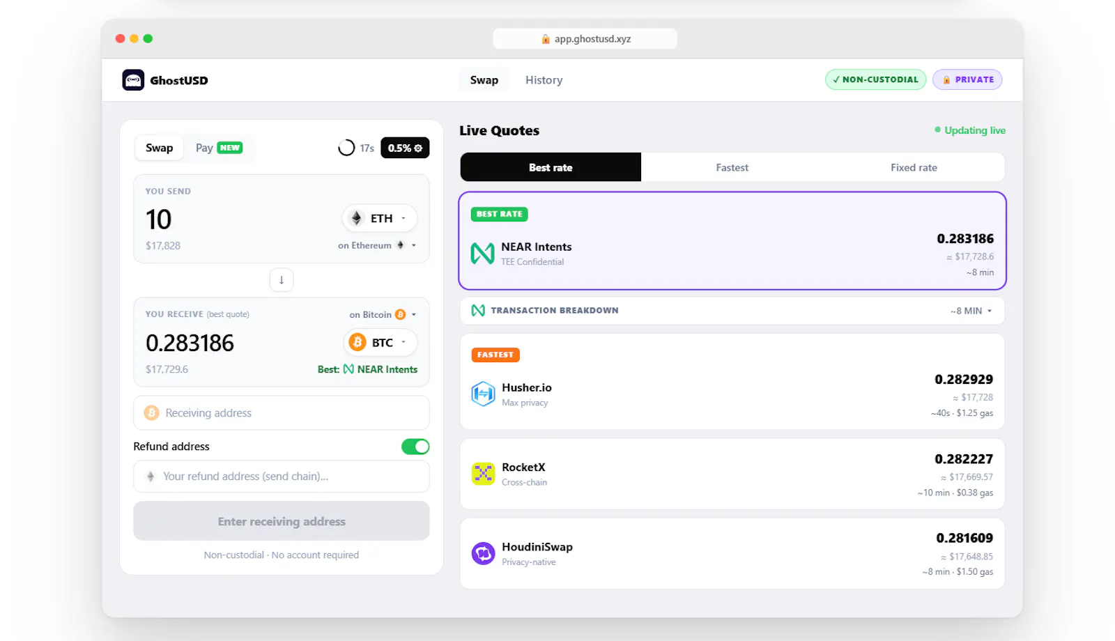 GhostUSD screenshot 4