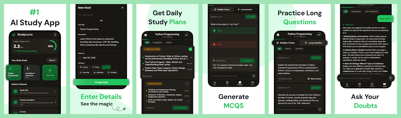 StudyLumo screenshot 1