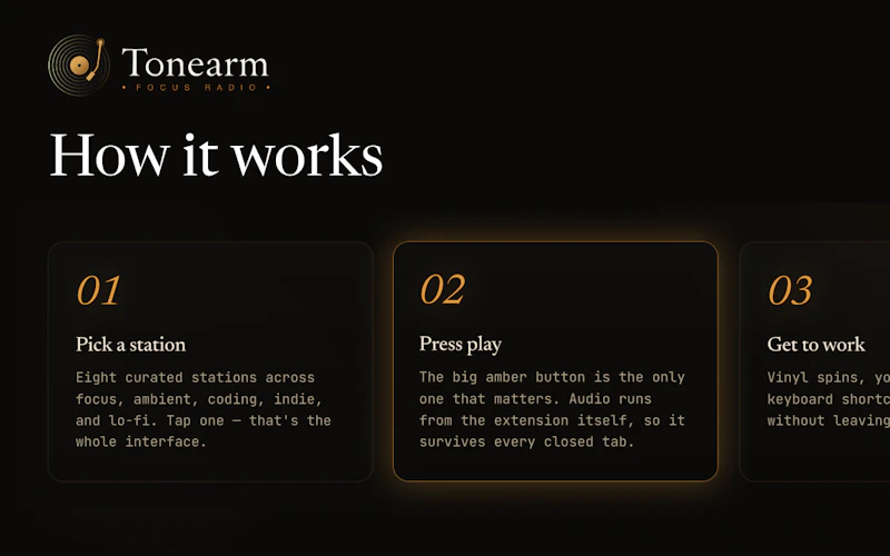 Tonearm screenshot 4