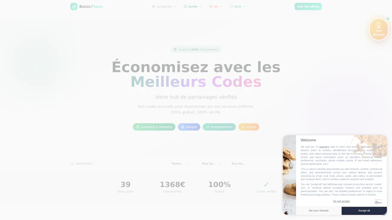 Meilleur Code Parrain screenshot 1