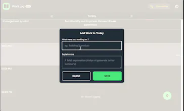 WorkLog.page gallery image