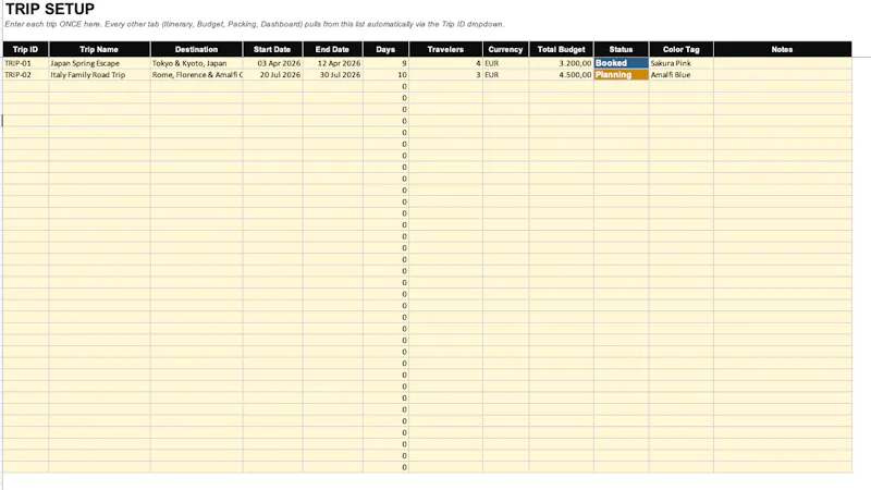 The Ultimate Travel Planner screenshot 3