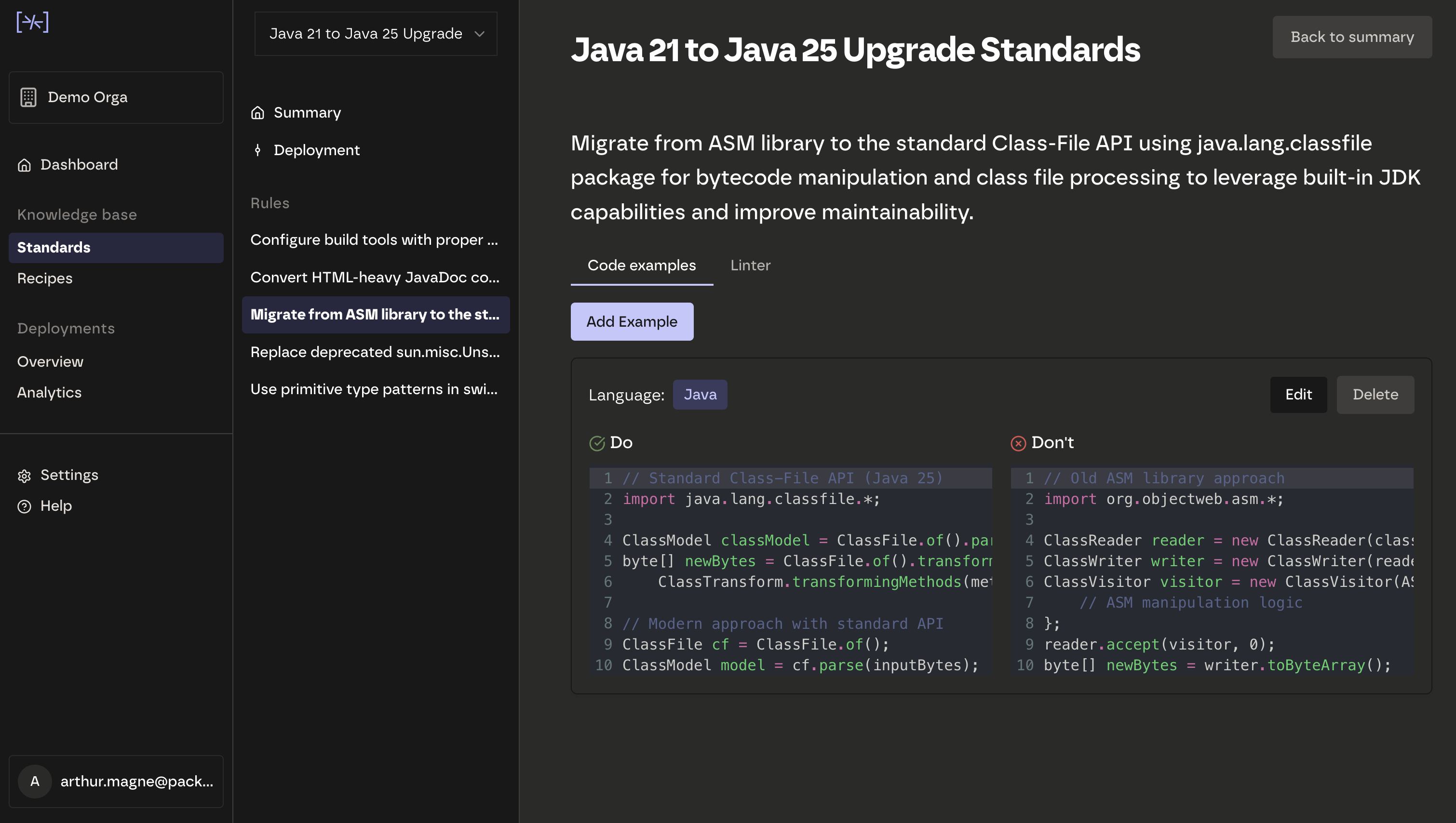 Packmind Open Source - Screenshot 2 preview