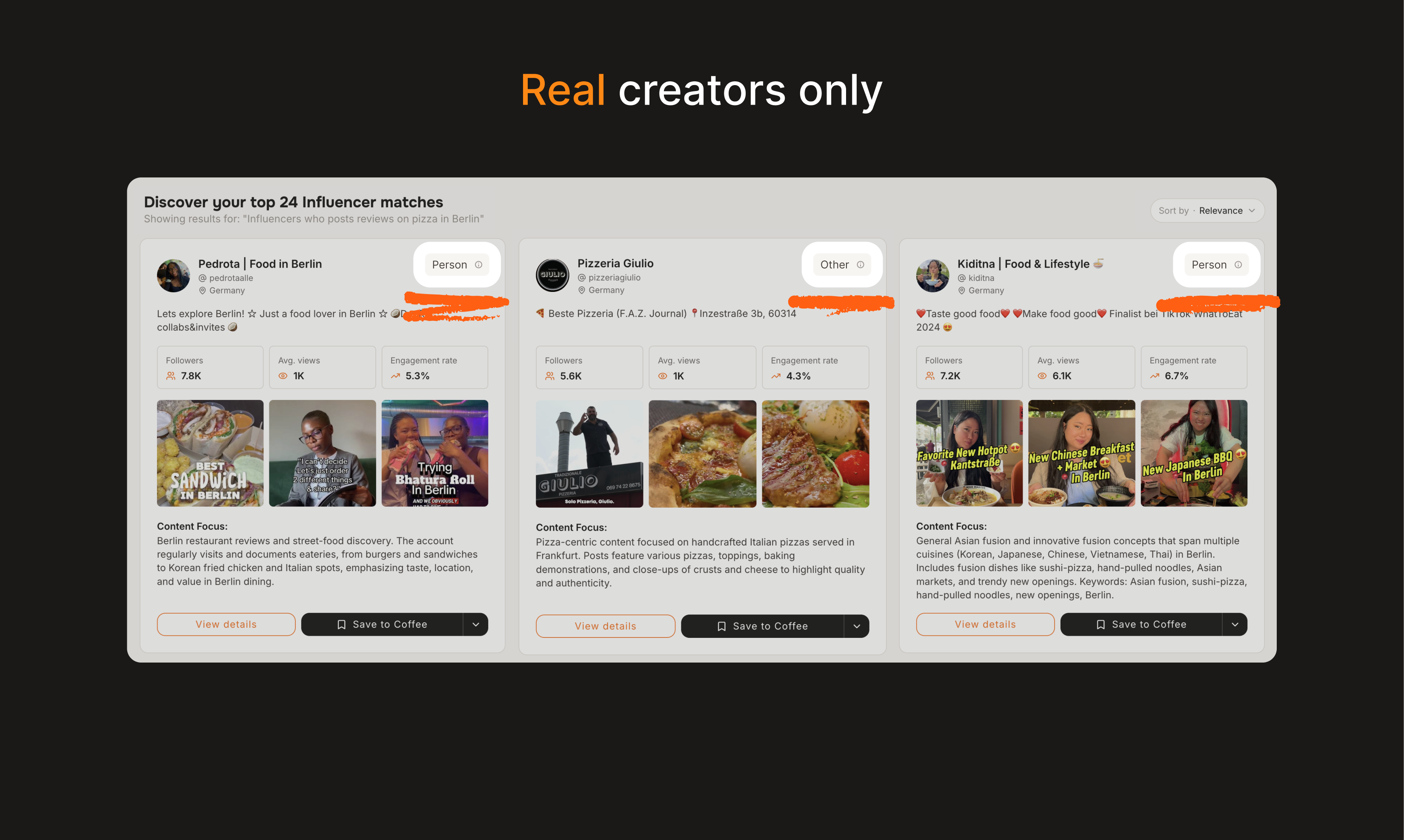 Tiger Finder AI Profile Classifier gallery image