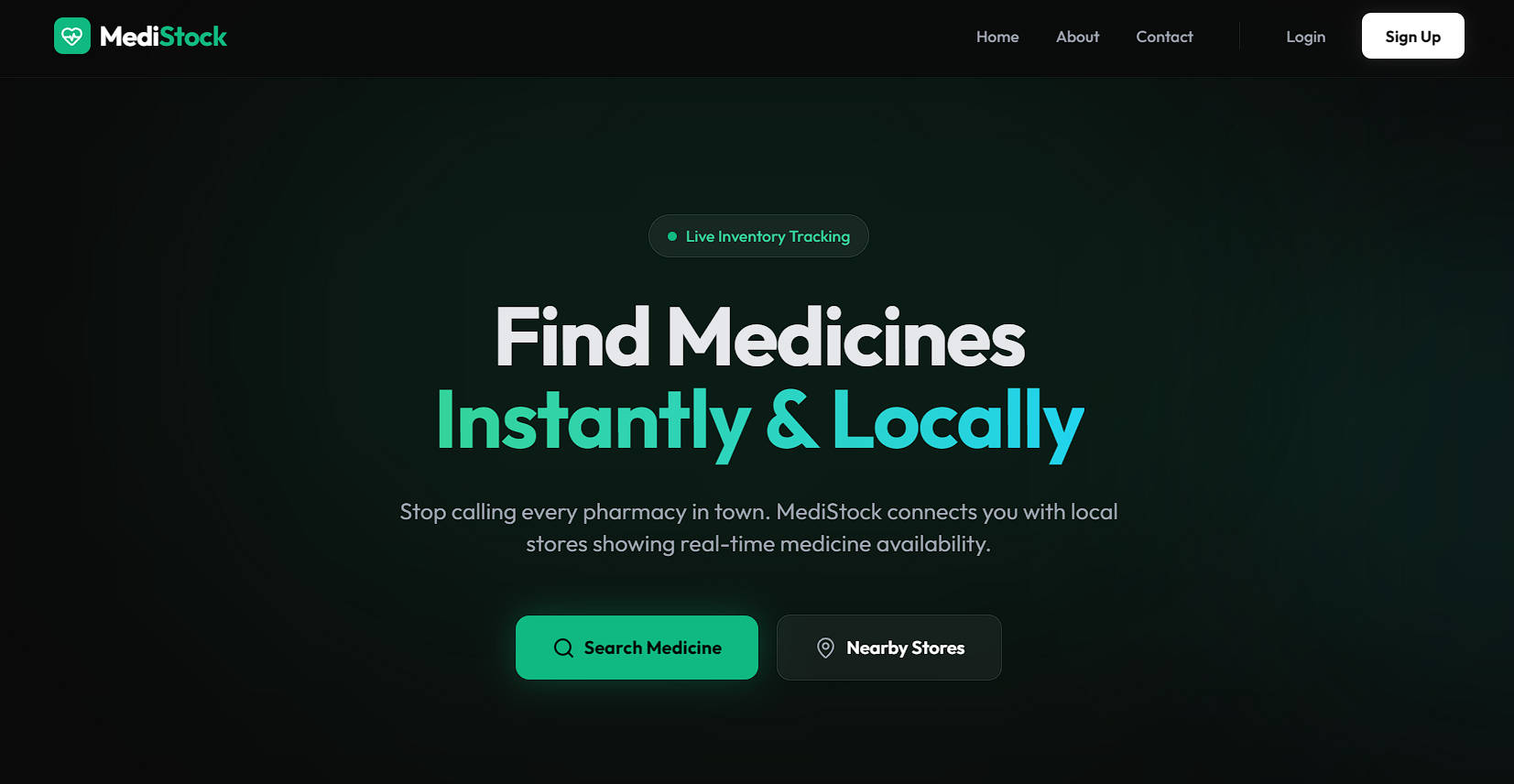 MediLocate - Product Hunt launch logo and brand identity